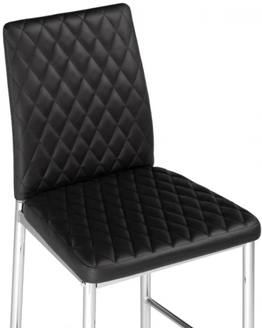 Барный стул Woodville Teon black / chrome 15515