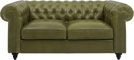 Диван Chester Classic ОГОГО (арт.329511), (Ткань/Зеленый)