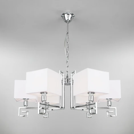 Подвесная люстра Eurosvet Alma 60115/6 хром