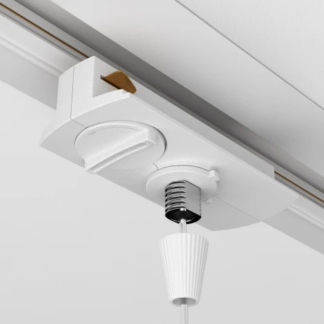 Коннектор для трека Unity белый (однофазный) Maytoni Technical TRA011-1-A-W (220V)