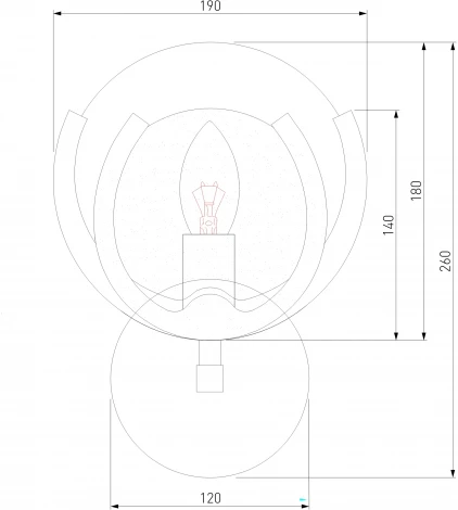 Бра Bogate's Galicia 353/1 (220V)