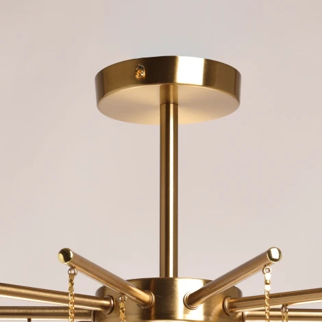 Потолочная люстра на штанге De City Бриз 111017206 с подвесками