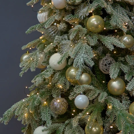 Гирлянда светодиодная "Роса", 50м. 500 светодиодов, теплый белый свет Uniel ULD-S5000-500/DGA WARM WHITE IP20 DEW