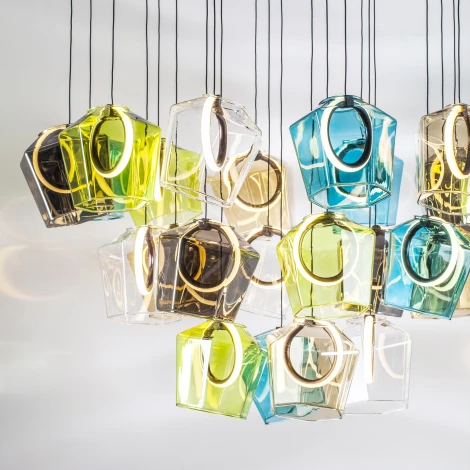 Потолочная люстра каскадная Lightstar Caramello 796349 (LED, 220V, на проводе)