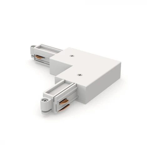 Соединитель-коннектор угловой для трека White RAUMBERG KTK1LWh (220V)