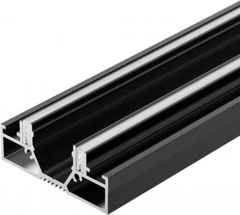 Профиль STRETCH-20-CEIL-D-CENTER-2000 BLACK (Arlight, Алюминий) 042946