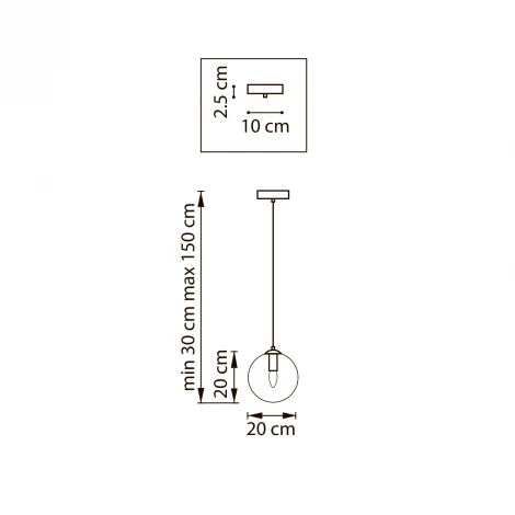 Подвесной светильник Lightstar Sferetta 801002
