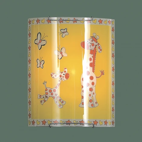 Настенный светильник Citilux 921 CL921001 (для детской, 220V, животные, бабочки, жирафы)