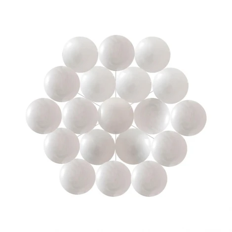 Подвесной светильник Odeon Light Magia 7109/19 металл/стекло/бронза/белый E14 19*5W 220V