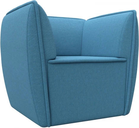 Кресло Бергамо (Голубой/Рогожка) Лига Диванов арт.125627