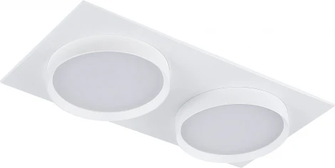 Встраиваемый светильник ST Luce ST258.508.02 Белый GX53 2*50W 220V