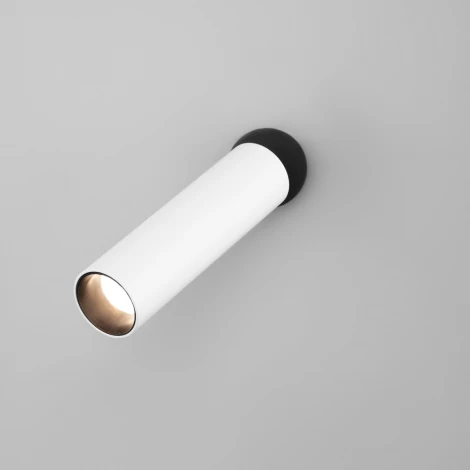 Умный спот Eurosvet Ease 20128/1 LED белый/черный (220V, круглые)