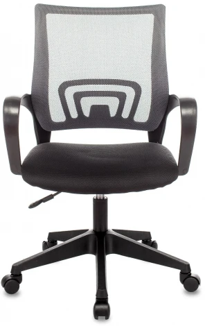 Кресло офисное TopChairs ST-Basic сетка/ткань темно-серый УТ000035163