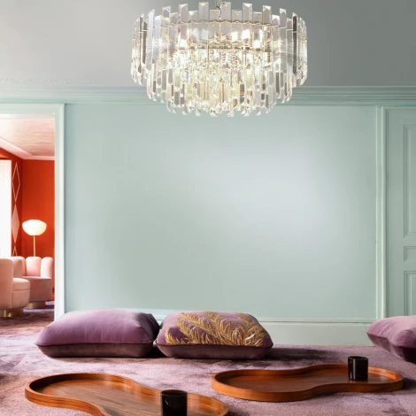 Подвесная люстра Lumien Hall Augusta LH0045/10P-GD-CL