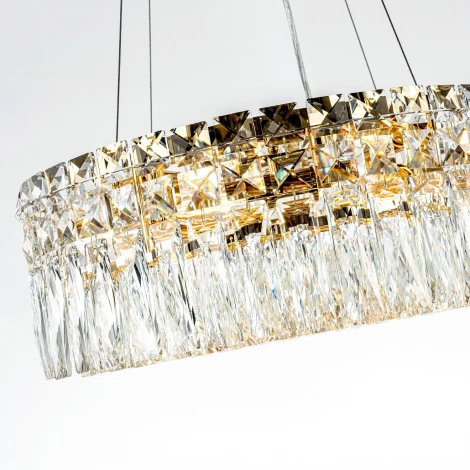Подвесная люстра хрустальная Modelux ML.7084.500 GD