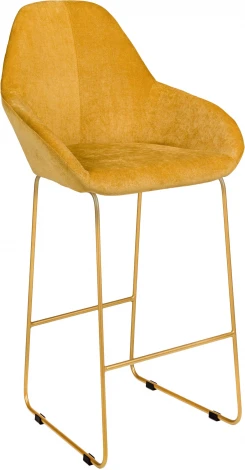 Стул бар Kent Желт/Линк Золото R-Home арт.4101198h_ЖелтЗолот_БАР