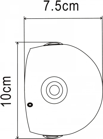 Архитектурная подсветка Arte Lamp Conrad A1545AL-4BK (LED, 220V, круглые, IP54)