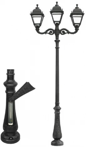 Наземный фонарь Fumagalli Simon U33.202.M21.AYH27 (220V, IP55)