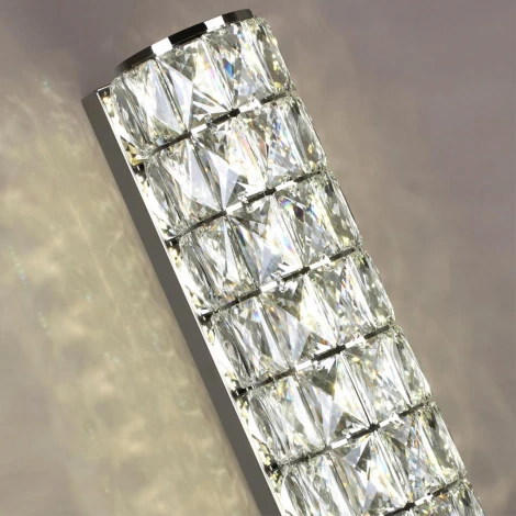 Настенный светильник Odeon Light Panta 4927/8WL хром/металл/хрусталь LED 8W 4000K 463Лм (220V, круглые)