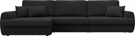 Диван угловой Лига-057 НПБ Лонг угол левый Лига Диванов (Замша) арт.129313L