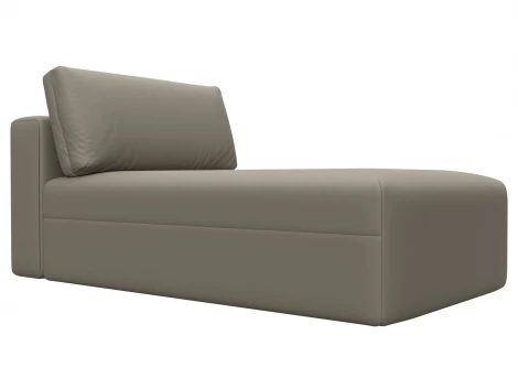 Модуль канапе Лига-060 НПБ (ЛДСП,Брус,Фанера/Пластик/Экокожа/Бежевый) Лига Диванов 130076