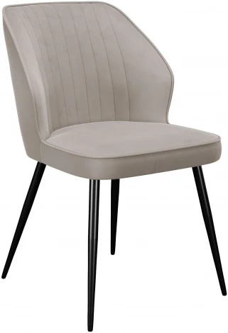 Стул 222М B03 BEIGE, ножки черные Dikline 00-00063423