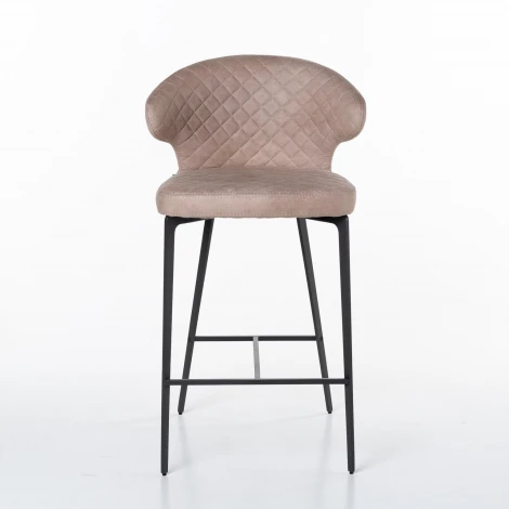 Стул полубарный Richard, замша бежевый Top Concept RICHARD 2000000000527