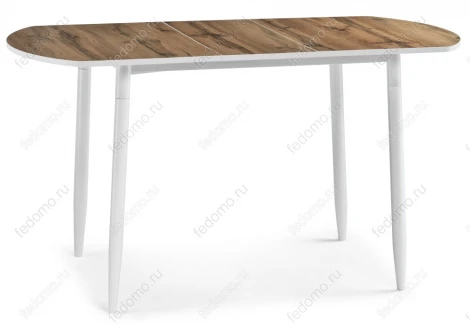Стол раскладной Гуанг дуб вотан / белый
