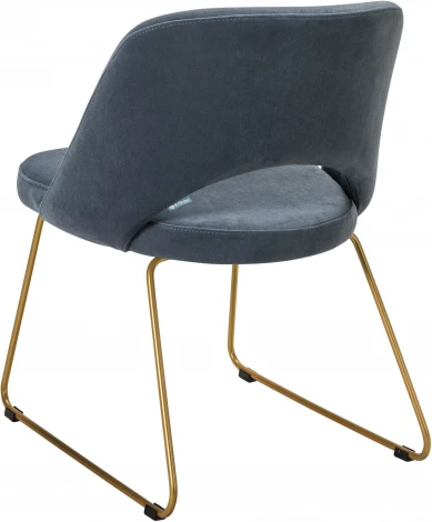 Стул Lars Diag grey/Линк золото R-Home арт.410120144h_Diag grey