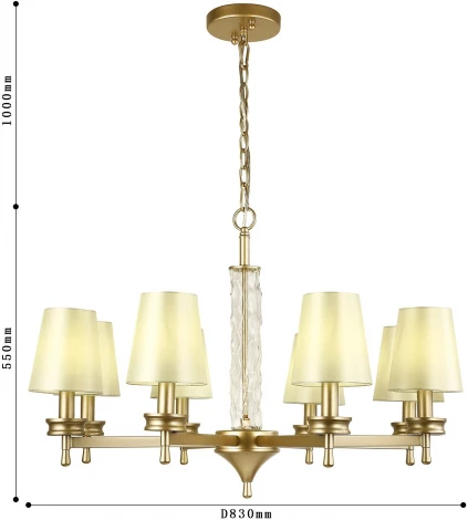 Подвесная люстра F-Promo Hefestos 2945-8P