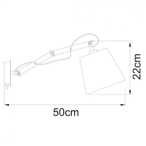 Бра Arte Lamp Pinocchio A5700AP-1BK