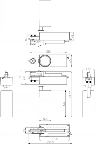 Трековый светильник ЭРА SТR-30-36-30K-W20 (LED, 220V, круглые, IP40)