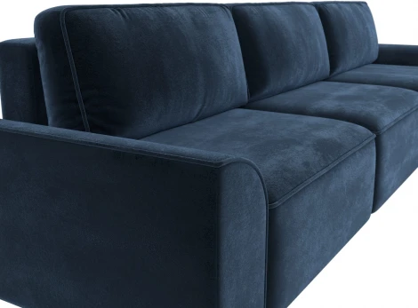 Диван угловой Лига-048 НПБ лонг Лига Диванов (Велюр) арт.128501