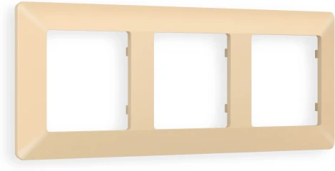 Рамка Ambrella Volt ALFA Line (Шампань) 3-ая AF110603