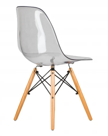 Стул обеденный DSW CASPER (ножки светлый бук, цвет прозрачный)