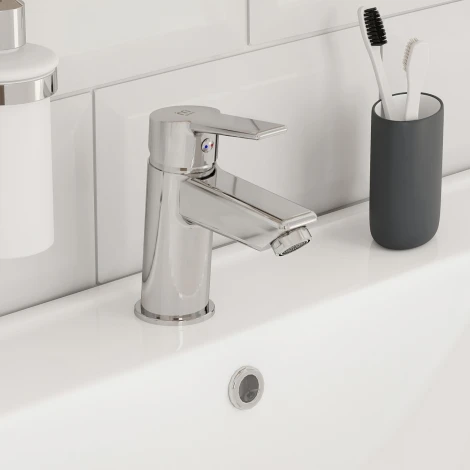 Смеситель Milardo Stripe STRSB00M01 для раковины