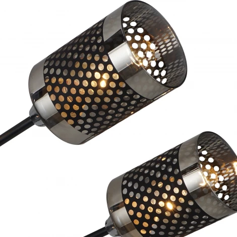 Потолочная люстра на штанге Reluce 01405-3.3-08B BK+CR (220V)