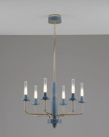 Потолочная люстра на штанге Moderli Atelieri V11692-PL