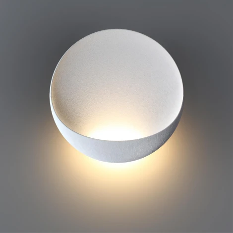 Настенный светильник Odeon Light Vela 7005/7WL белый ice crack/акрил IP44 LED 7W 347Лм 3000K