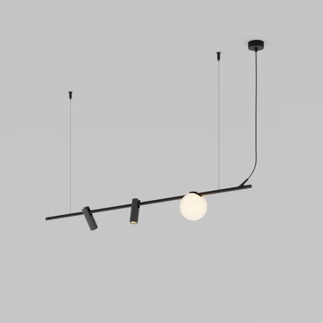 Шинопровод модульный низковольтный подвесной 1м горизонтальный 24V Maytoni Technical Busbar trunkings Arity TRX233-HL-1B