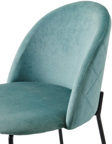 Стул ESF C-962 Marine зеленый G062-44/матовый черный