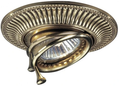 Встраиваемый точечный светильник Reccagni Angelo 1082 SP Oro (220V)