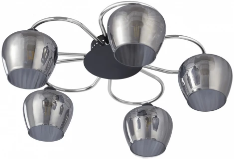 Потолочная люстра Arte Milano AMALFI 321508/5 CR+BK (220V)