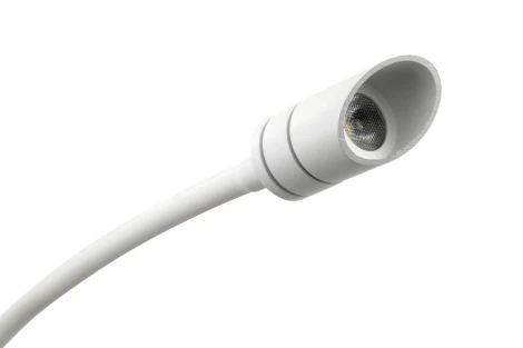 Настенный светильник на гибкой ножке для чтения DesignLed BED BQ003103-A-3-DIM-WH-WW (220V, диммер, сенсорный выключатель)