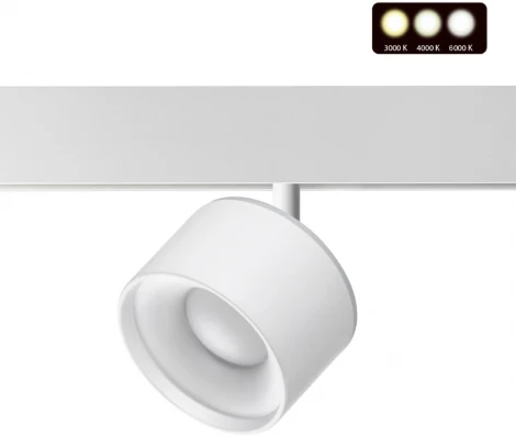 Трековый светильник Novotech Flum 358979 (LED, 220V, круглые)