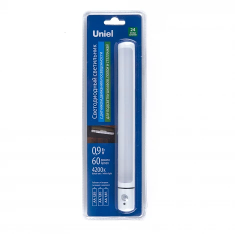Мебельный светильник Uniel ULM-F43-0,9W/4200K SENSOR IP20 WHITE (LED, 220V)