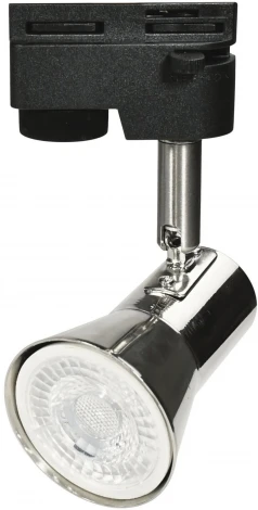 Трековый светильник однофазный UBL-Q322 UBL-Q323 GU10 NICKEL Volpe (220V, IP40)