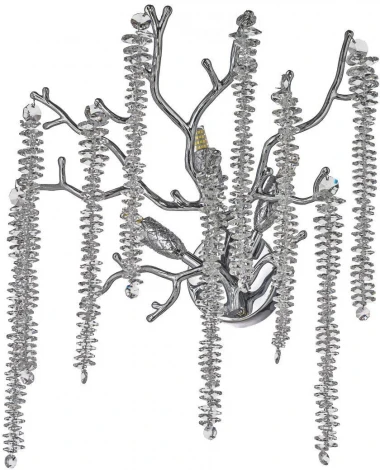 Бра хрустальное Dio D`arte Tavenna Nickel Tavenna H 2.40.100 N (220V)