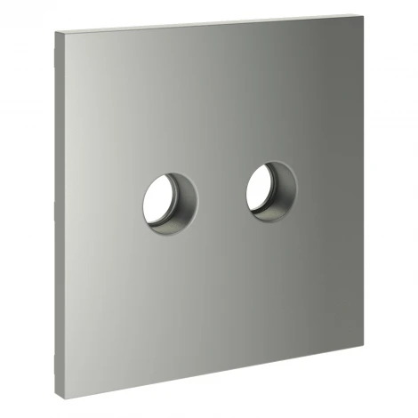 Накладка для розетки телевизионной оконечной TV+SAT Voltum S70 VLS001605 (сталь)