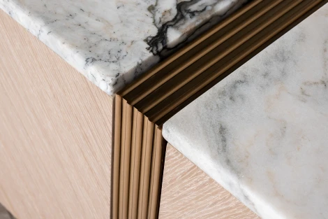 Тумба под телевизор 220*42*50см Garda Decor арт.58DB-23185